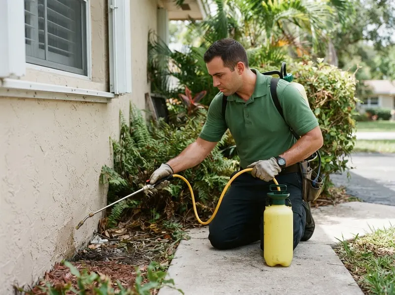 Perimeter Cockroach and Palmetto Bug Exclusion in Miami, FL